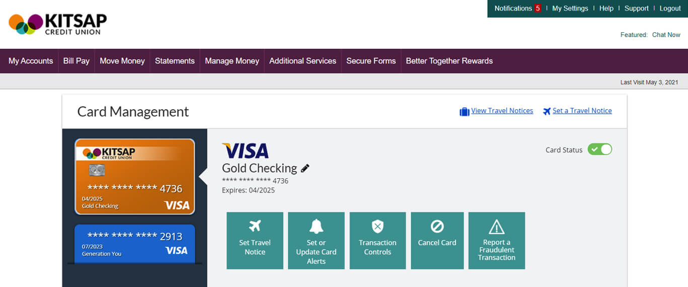 Together it's possible. Kitsap Credit Union