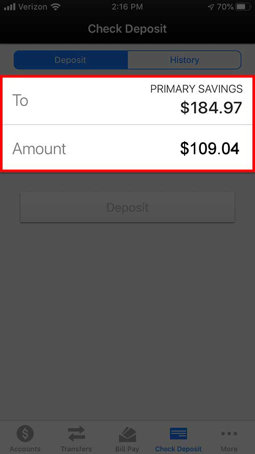 Mobile Check Deposit Kitsap Credit Union