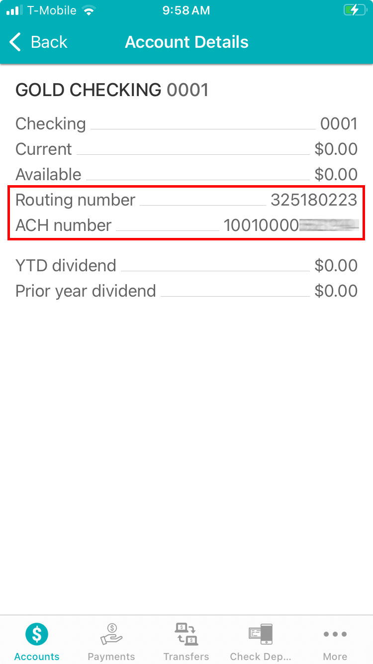 Account and Routing Number Information Kitsap Credit Union