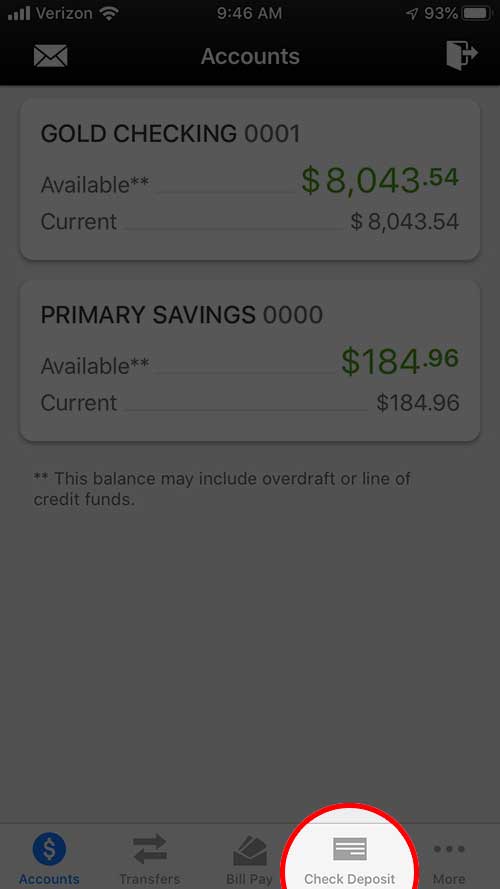 Mobile Check Deposit Kitsap Credit Union